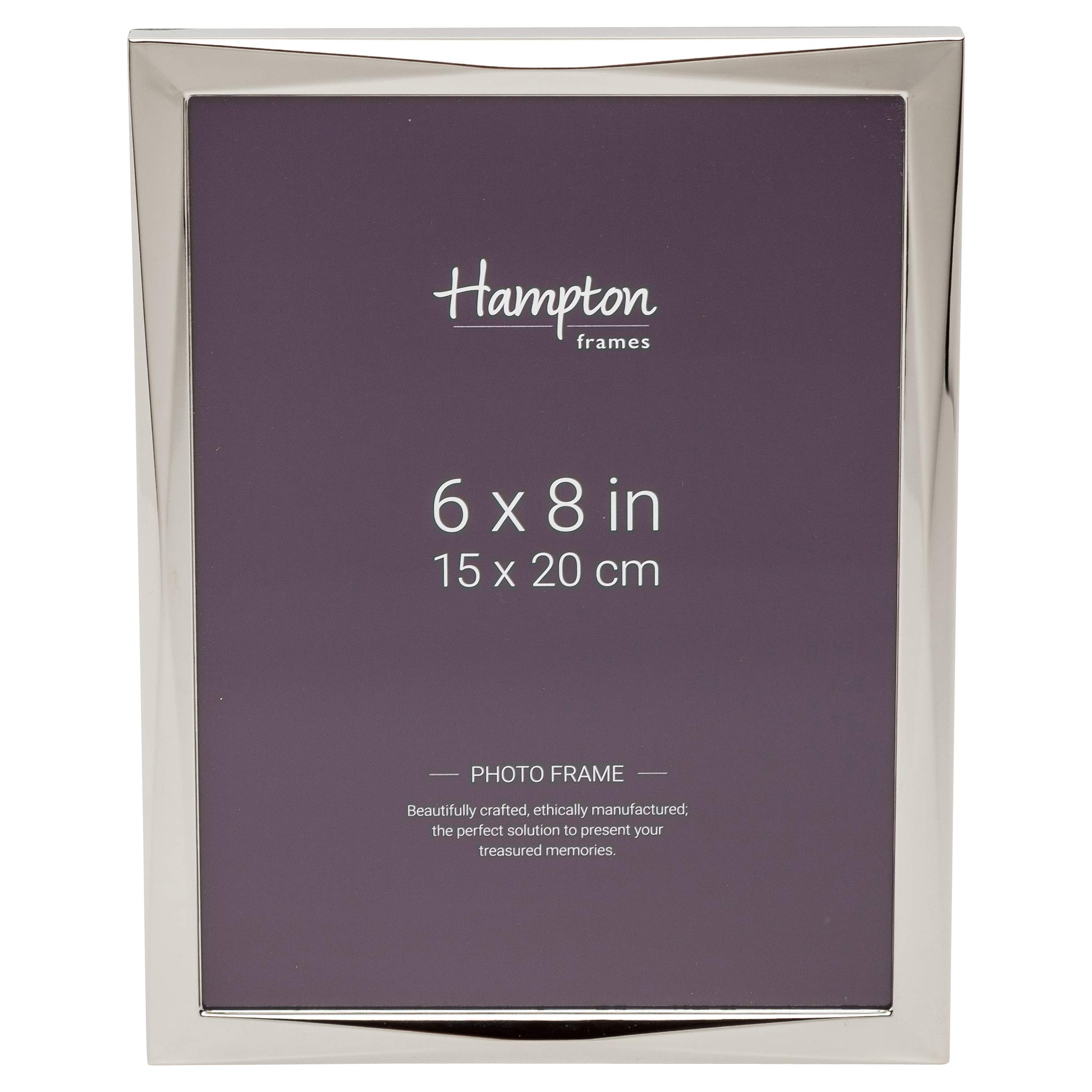 Hampton Frames Photo Frame, Silver, 6x8 (15x20cm)