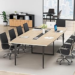 Tribesigns 8FT Conference Table, 94.48L x 47.24W x