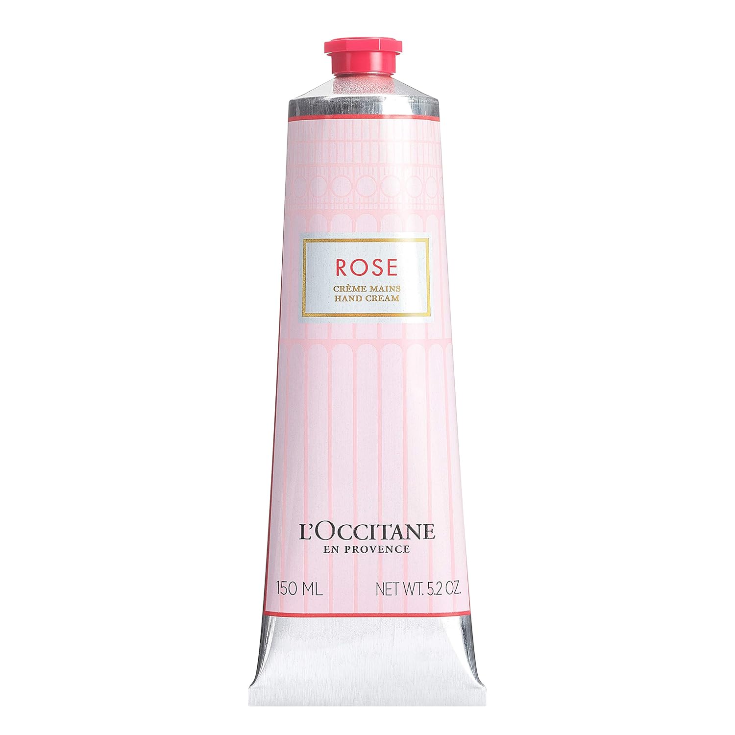 L'Occitane Moisturizing Rose Hand Cream Enriched with Shea Butter, 5.2 oz: Premium Beauty