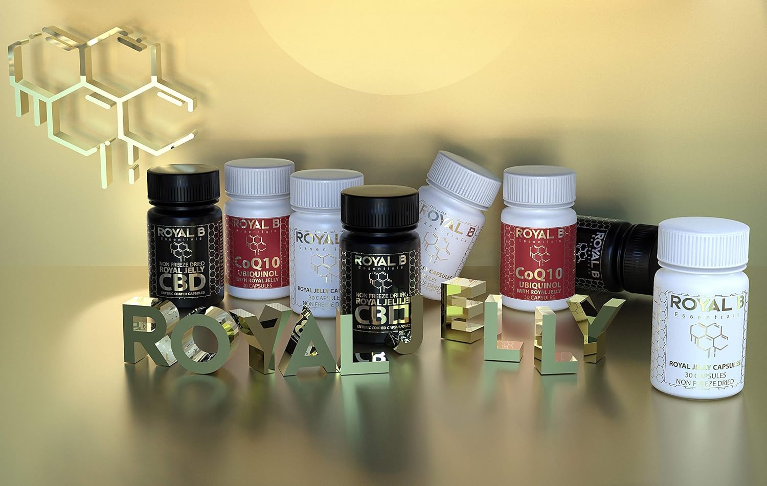 UltraPremium Royal Jelly 4,500mg per Jar (Nootropics) in Vegan