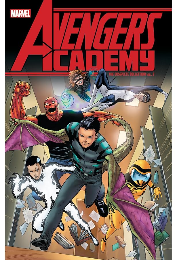 アメコミ・英語　アベンジャーズ・アカデミー　コンプリートコレクション①〜③巻 Amazon.com: Avengers Academy: The Complete Collection Vol. 1