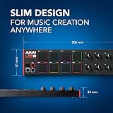 Akai LPD8 USB MIDI Controller 8 RGB MPC Pads Knobs Mac PC view 6