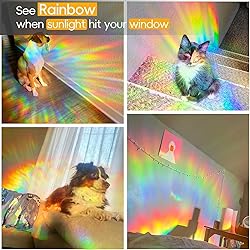Window Privacy Film with Cutting Grid, Non-Adhesive