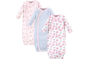 Touched by Nature Unisex Baby Organic Cotton Kimono Gowns