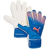 PUMA Unisex Ultra Match Protect Goalkeeper Gloves, Ultra Blue-Glowing Red AH25, 11