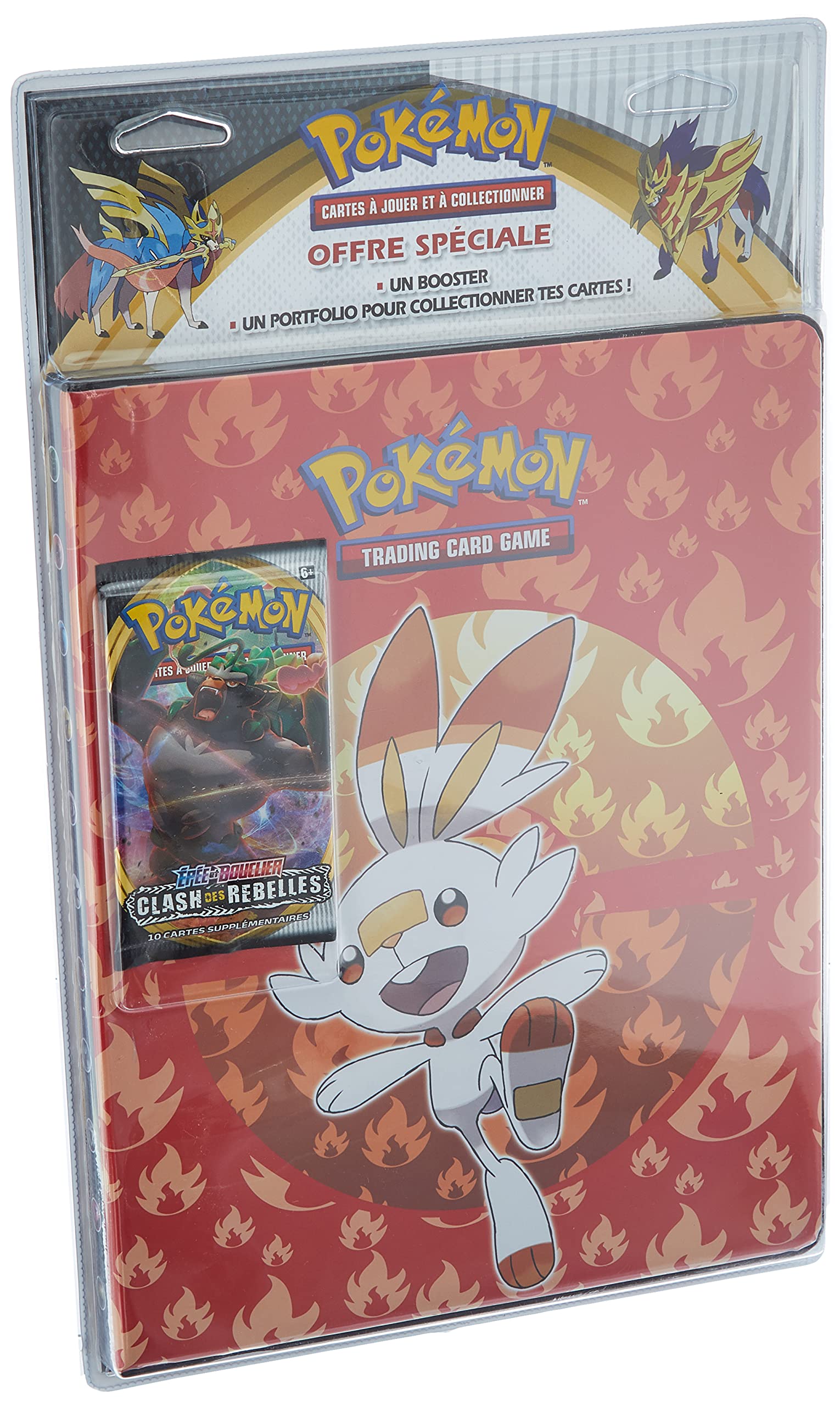 Pokemon Rebel's Sword and Shield (EB02) Portfolio + Booster Pack POB09EB02