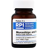 Murashige &amp; Skoog MS Medium with Vitamins, 22 Grams of Powder, Makes 5 Liters of Solution
