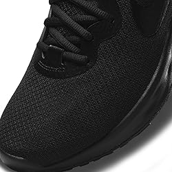 NIKE Men's Race Sneaker, Black Black Dk Smoke