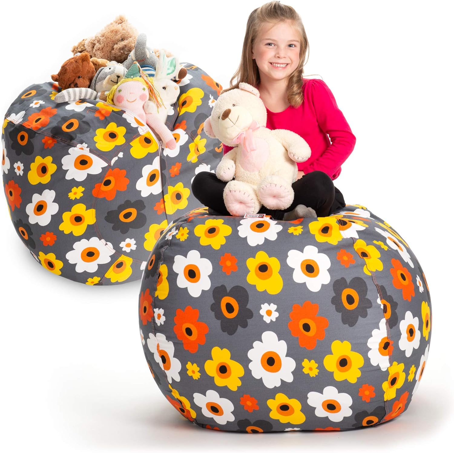 bean bag chair you fill with stuffed animals