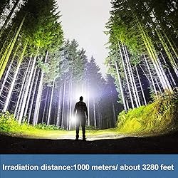 Foleto Rechargeable LED Spotlight Flashlights