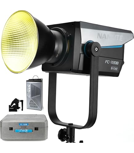 Amazon.com : Nanlite Forza 720B LED Spotlight | Rolling Case
