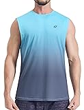 EZRUN Men's Workout Sleeveless Shirts Quick Dry