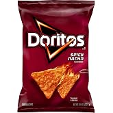 Doritos Tortilla Chips Spicy Nacho, 9.25 Oz