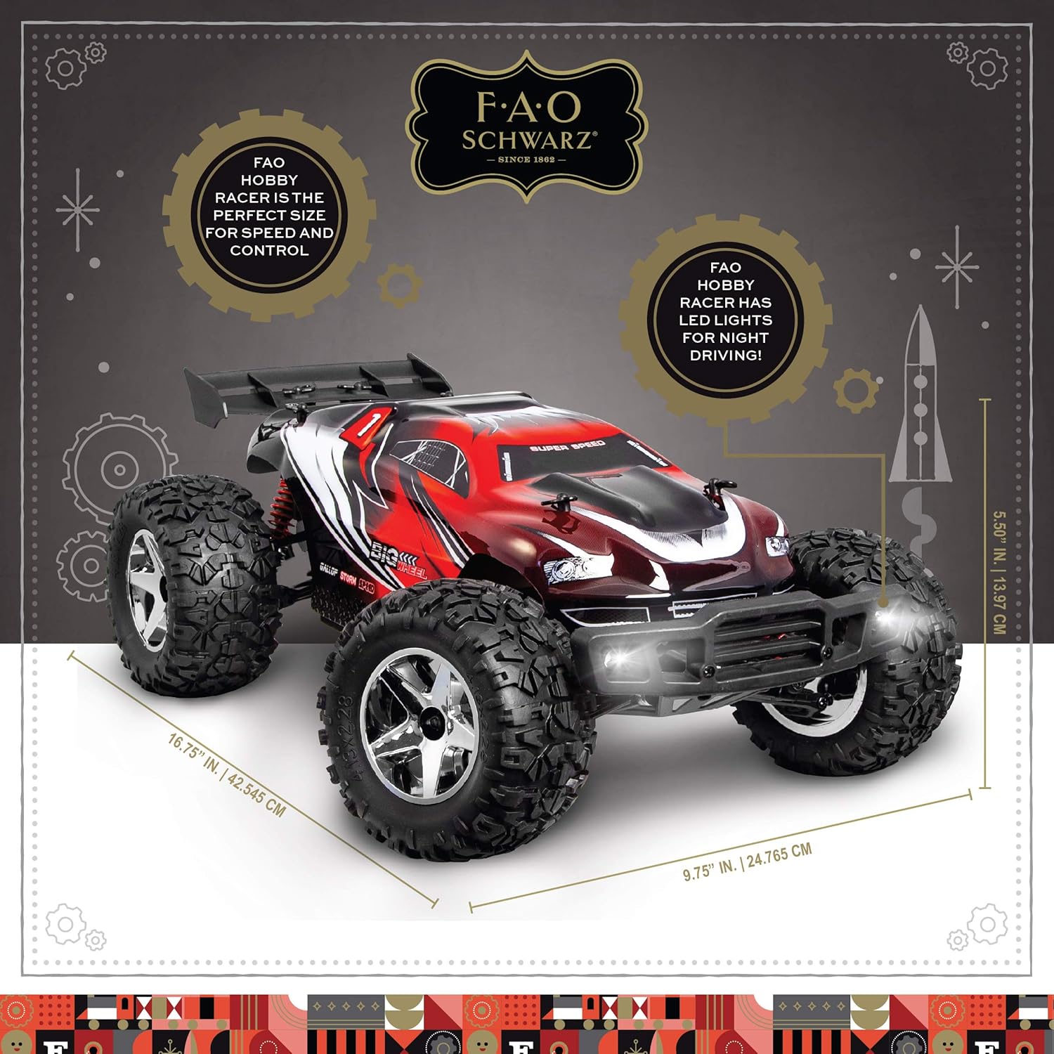 fao schwarz rc apex car