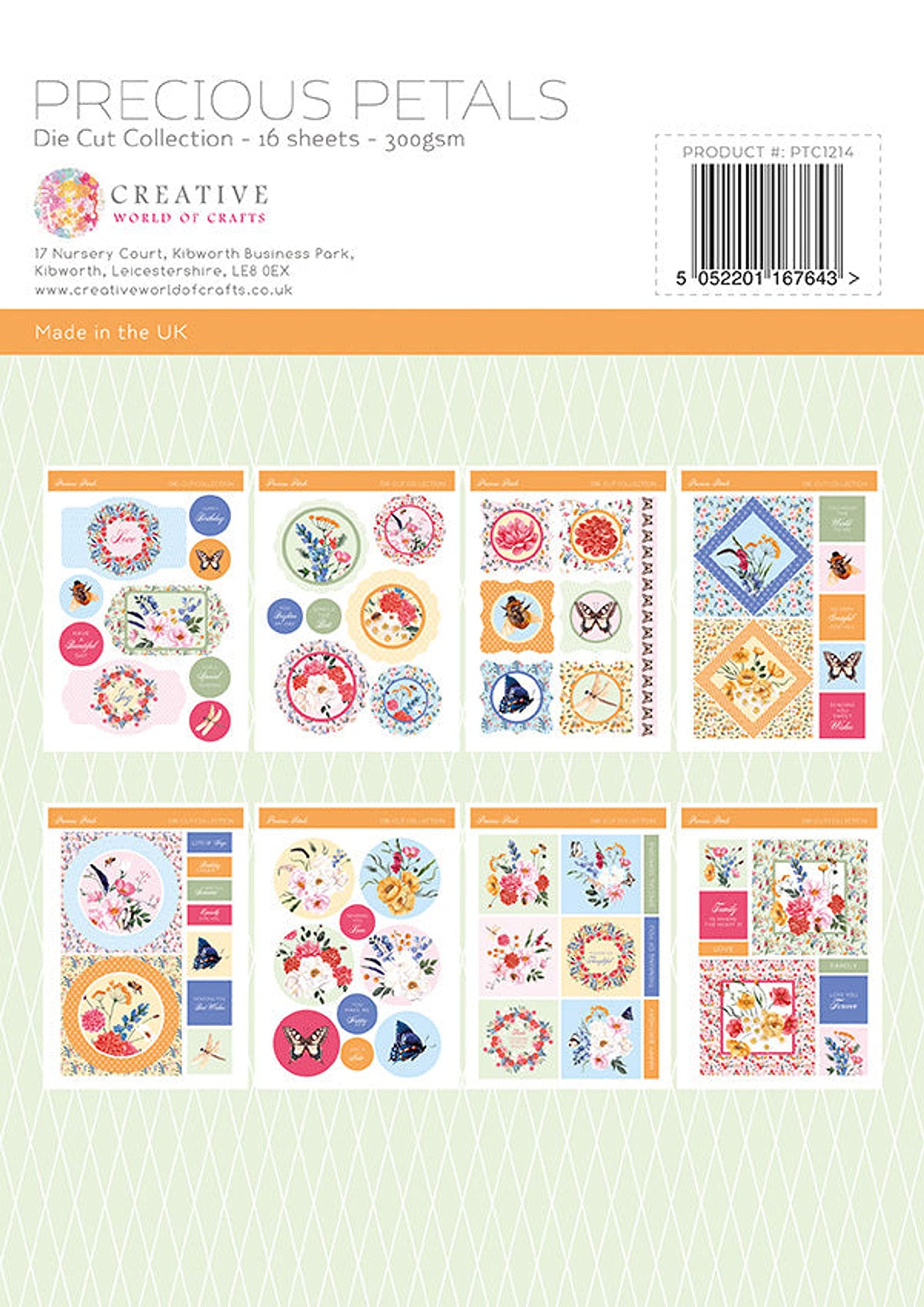 The Paper Tree - Precious Petals - Die Cut Collection