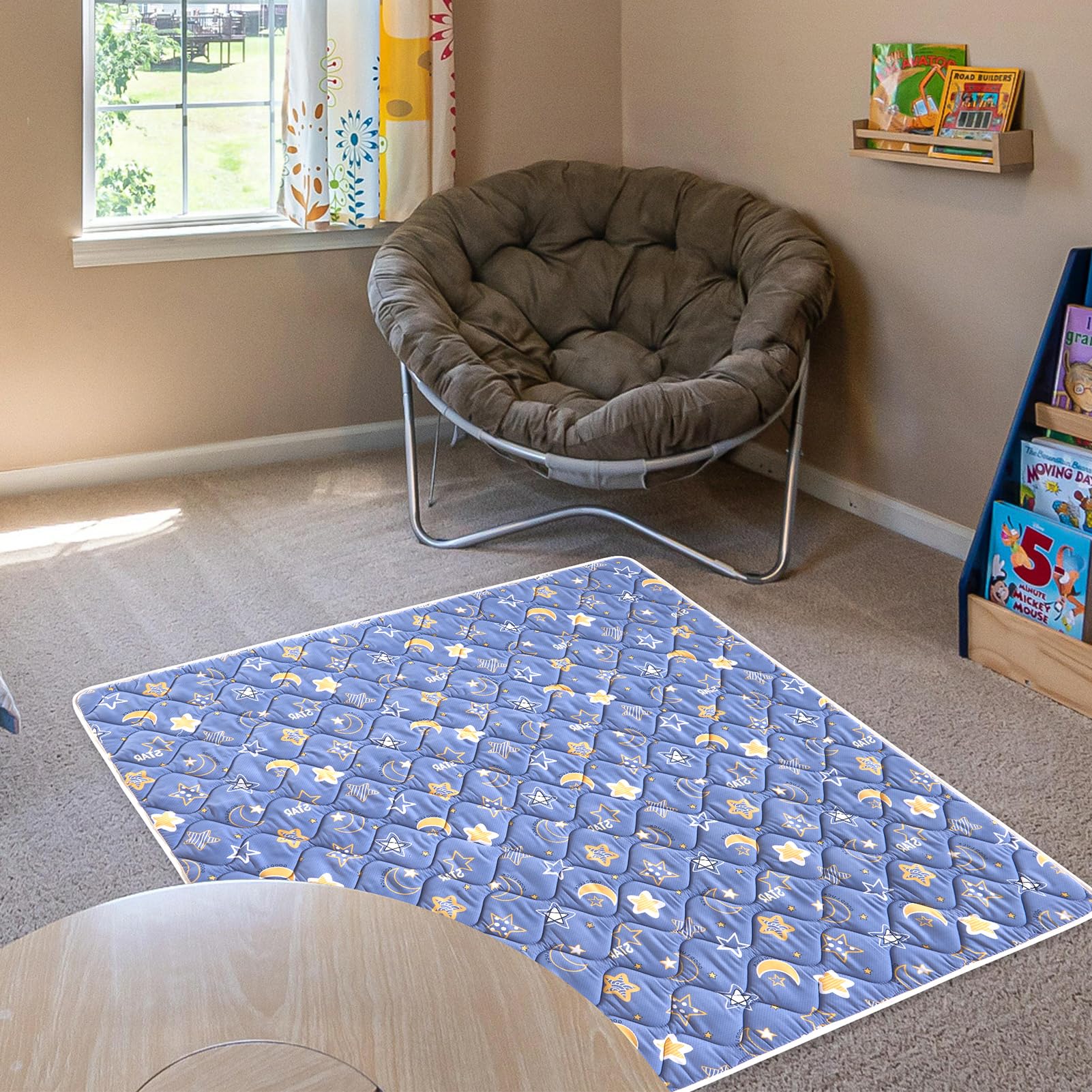 Premium Foam Baby Play Mat 6 ft x 4 ft, Extra Large Activity Playmats for Babies,Toddlers