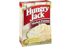 Hungry Jack Instant Mashed Potatoes 26.7 oz (Pack of 6)