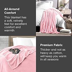 Bare Home Fleece Microplush Blanket - Full/Queen