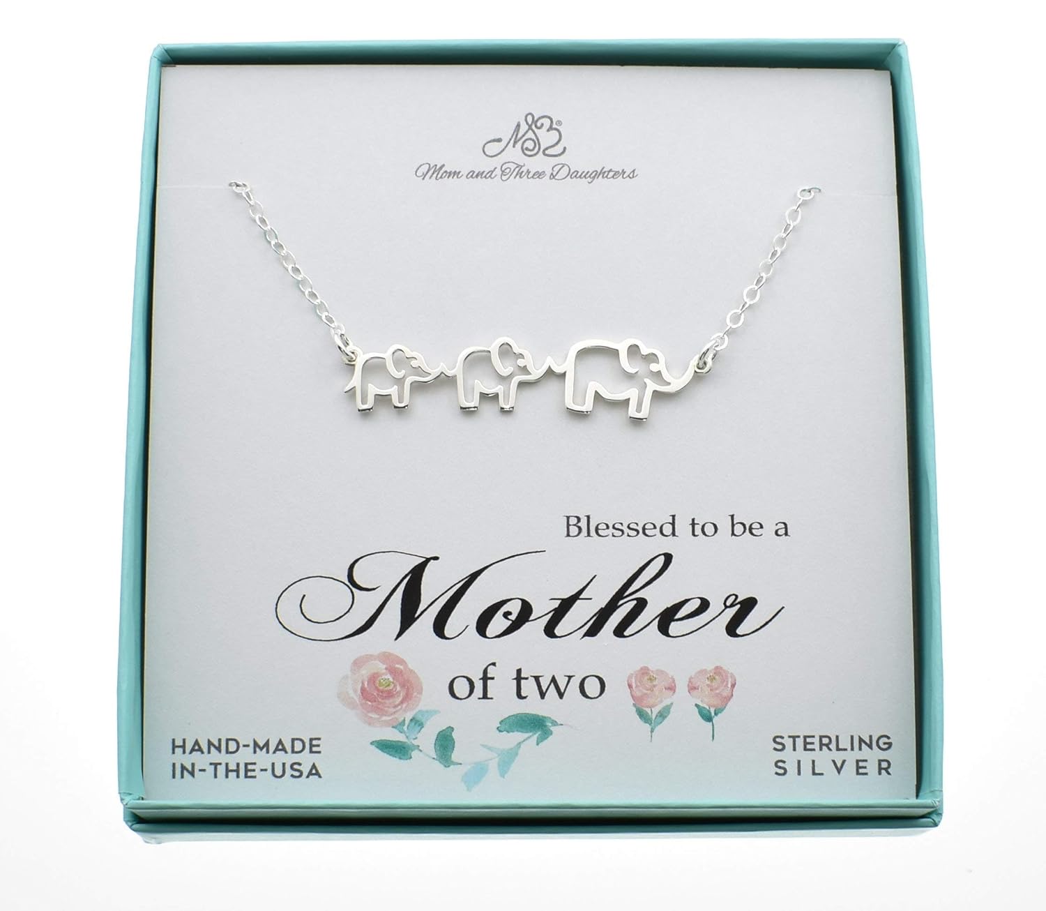 mother of two necklace