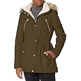 Nautica Women's Micro Fiber Parka Anorak With Hood