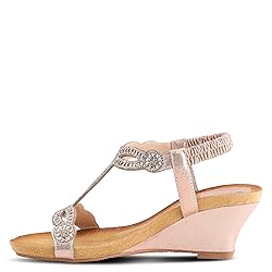 PATRIZIA Women's Shining Ankle Strap Sandal