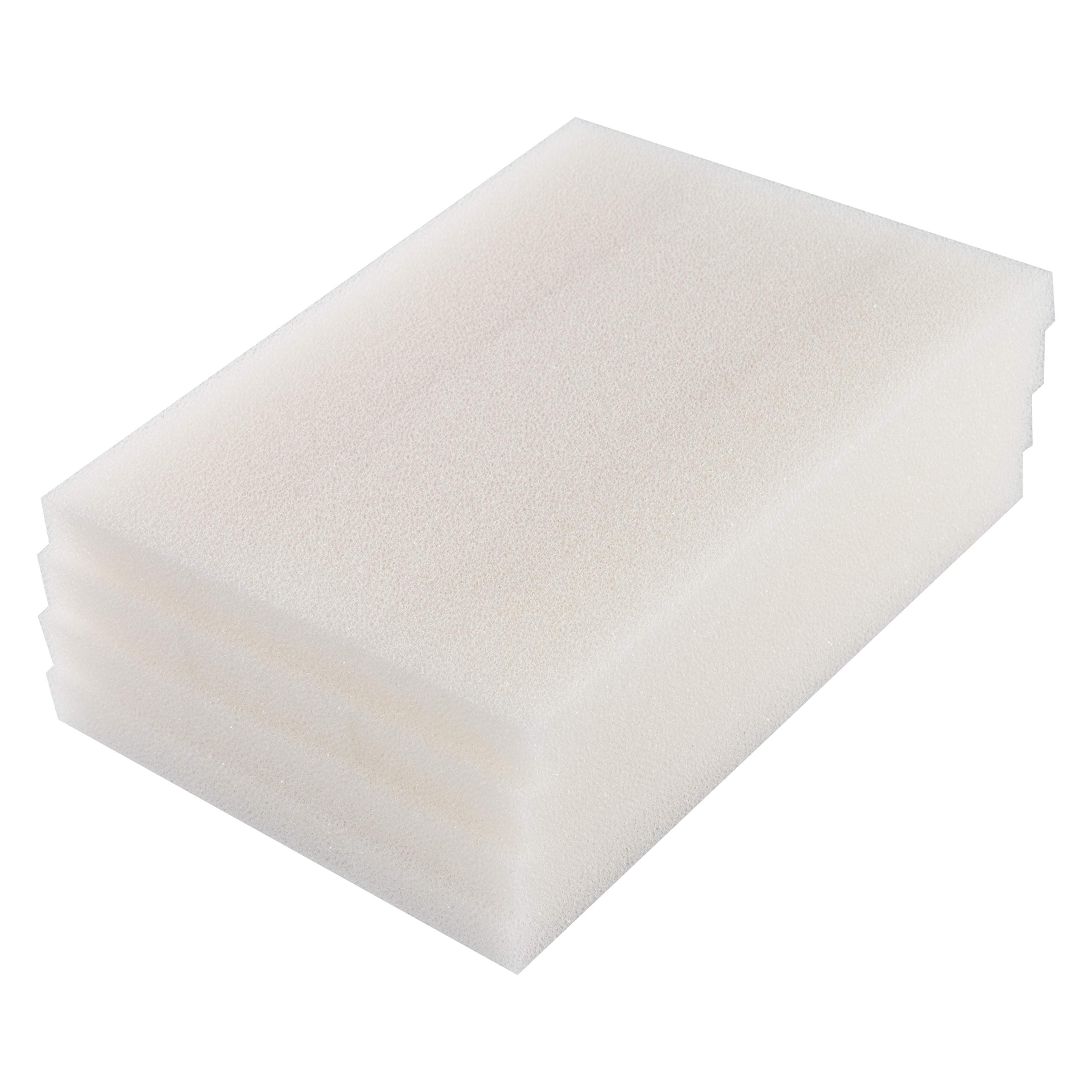 LTWHOME Compatible with Foam Filter Pads Fit For Fluval 404 405 406 407 (Pack of 12)