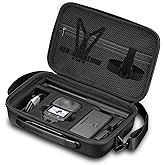 Flymile Osmo 360 Carrying Case, Portable Nylon Hard Shell Protective Bag, Travel Storage Case with Shoulder Strap for DJI Osmo 360 Camera Accessories