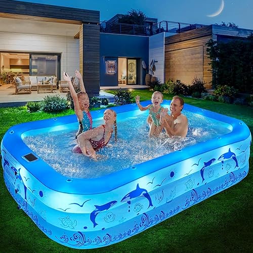 Kiddie Pools Buy Inflatable Swimming Pool 2025 Upgrade Inflatable