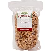 California Grown Chandler Walnuts, 100% Natural, Raw, Shelled Halves and Pieces, 1 Pound - Non-GMO Verified