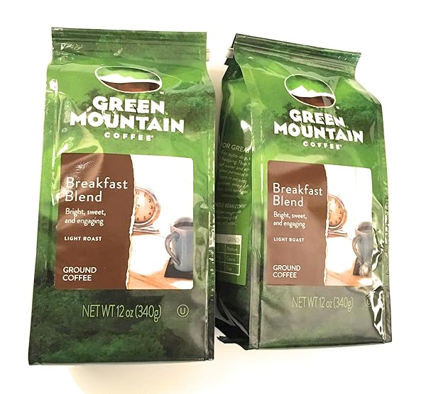 GREEN MOUNTAIN COFFEE BREAKFAST BLEND – GROUND (12 OUNCES)