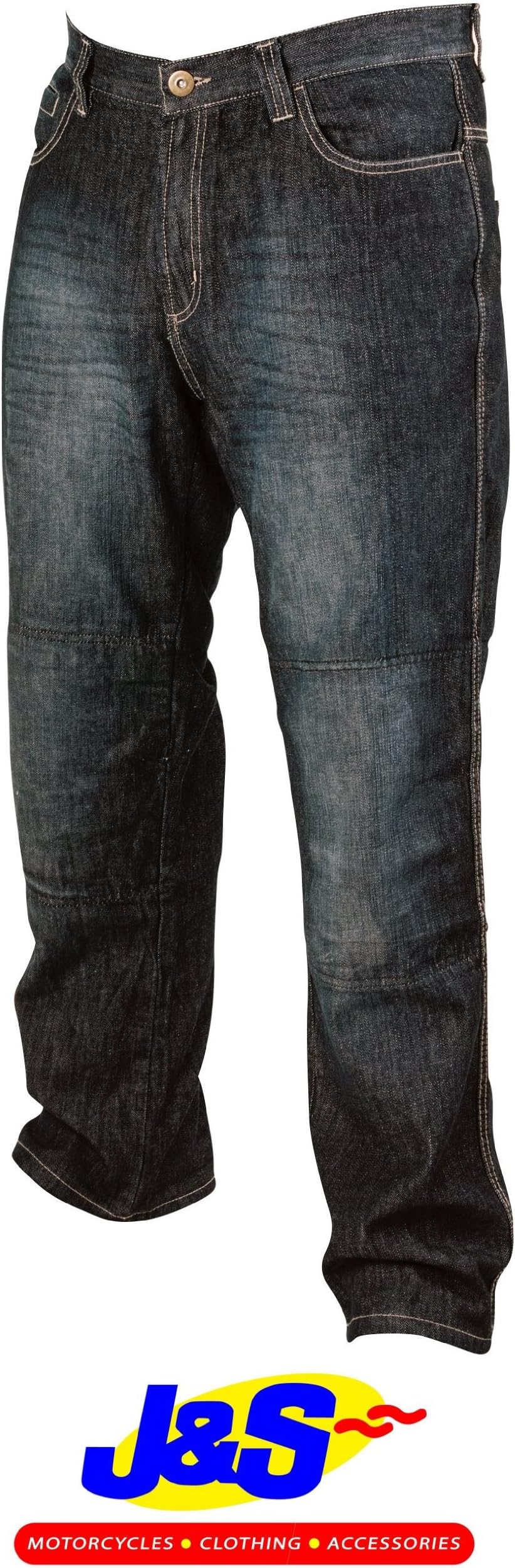 SuperSliderz OXFORD SS1 WORKMAN DENIM JEANS KEVLAR MOTORCYCLE PANTS MOTORBIKE TROUSERS BLACK J&S