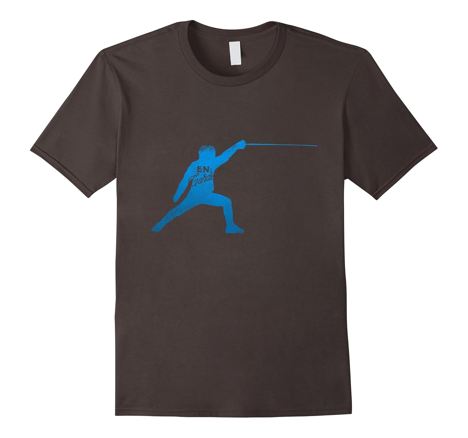 En Garde Position Fencing Sabre T shirt Fencer Gifts FenceCL Colamaga