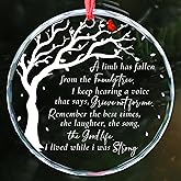 Memorial Ornaments for Loss Of Loved One, Red Cardinal Ornament, In Loving Memory Christmas Ornament, Sympathy Loss of Mother, Dad/Family Member Bereavement Gift Idea A Limb Has Fallen from The Family