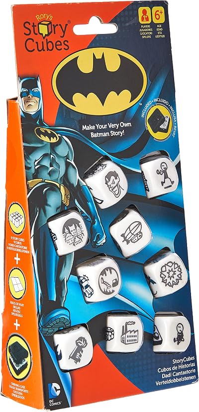 Asmodée Rory's Story Cubes Batman Dice Game by Asmodee