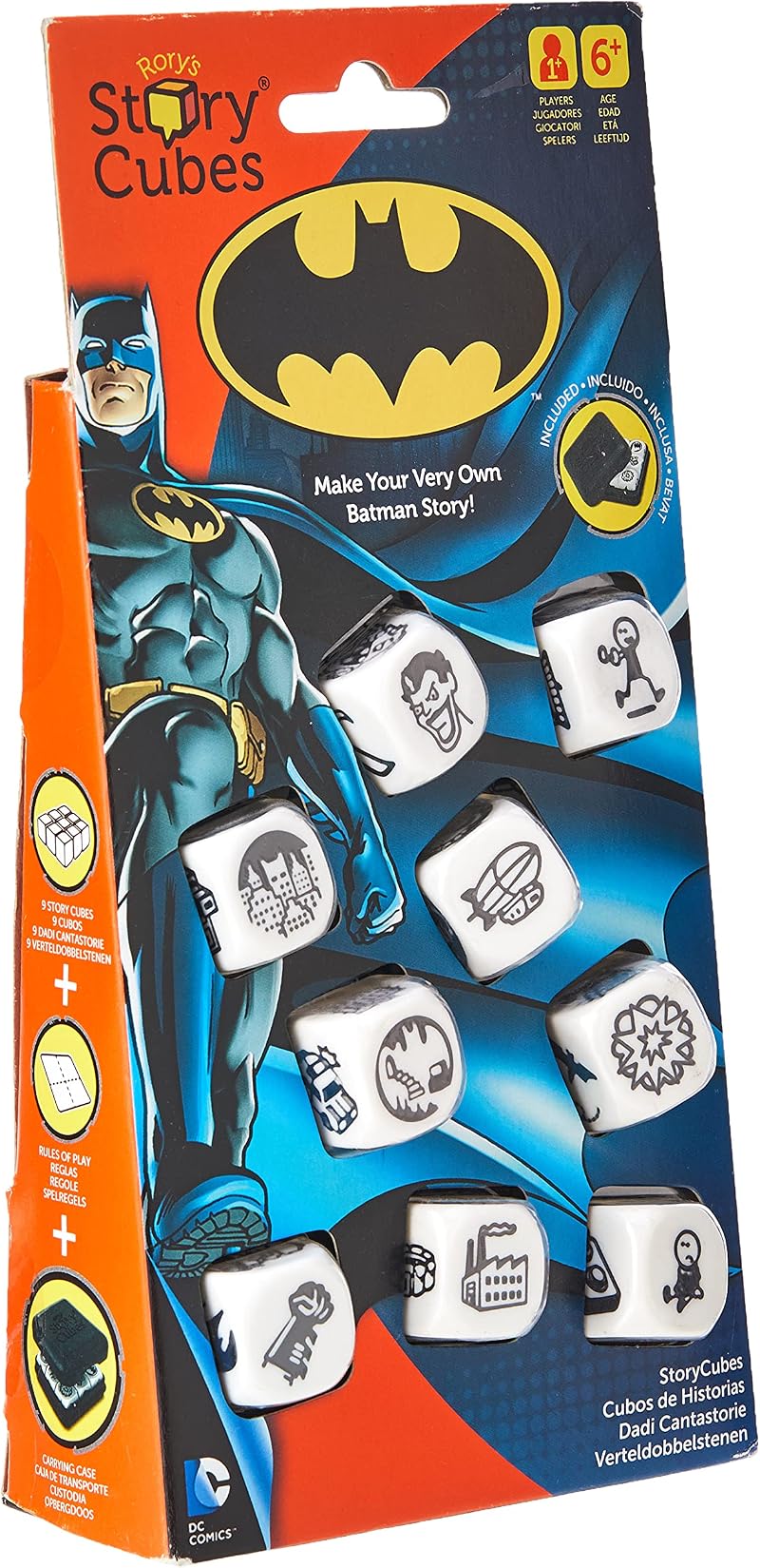 Asmodée Rory's Story Cubes Batman Dice Game by Asmodee