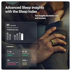 ULTRAHUMAN Ring AIR-Smart Ring Health Tracker, Size