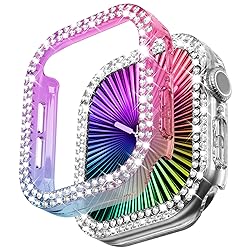 WINGLE 2 Pack Bling Case for Apple Watch Series 10