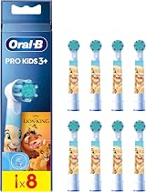 Oral-B Pro Kids Toothbrush Heads Disney Lion King Pack of 8