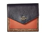 COACH Women's Color Block Coated Canvas Signature