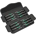 Wera 05073675001 Kraftform Micro-Set/12 Sb 1 Screwdriver Set for Electronic Applications, 12 Pieces