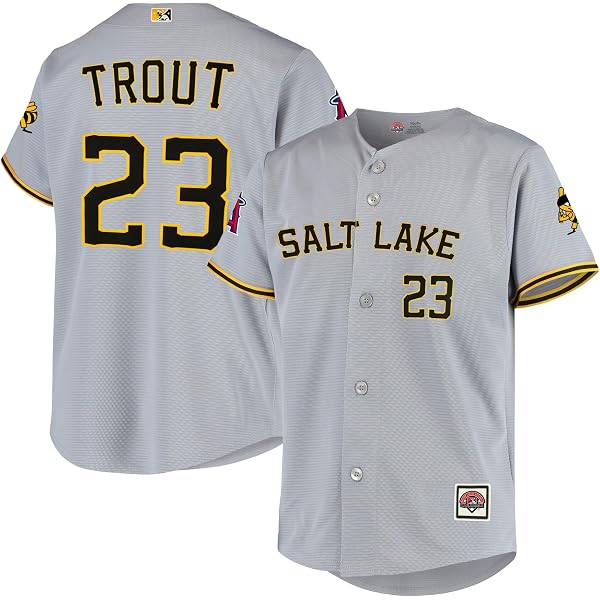 Amazon.com: Outerstuff Salt Lake Bees Gray Kids Youth 8-20 Primary