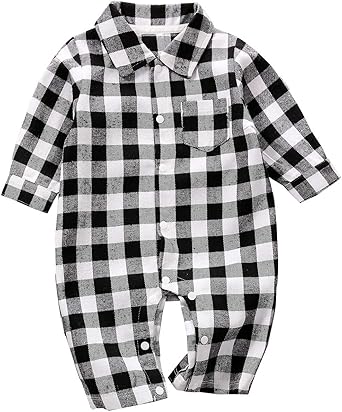 newborn plaid outfit