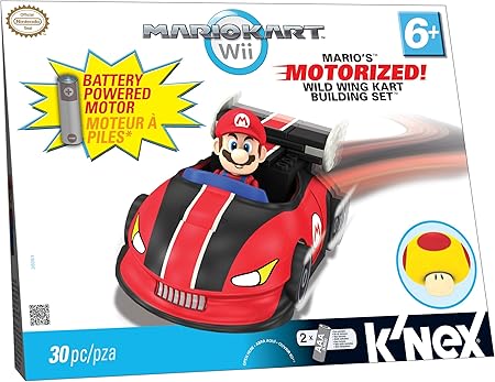 Amazon K Nex マリオ カート Wii 電動 カート 組み立てセット 赤ちゃん 幼児のおもちゃ おもちゃ