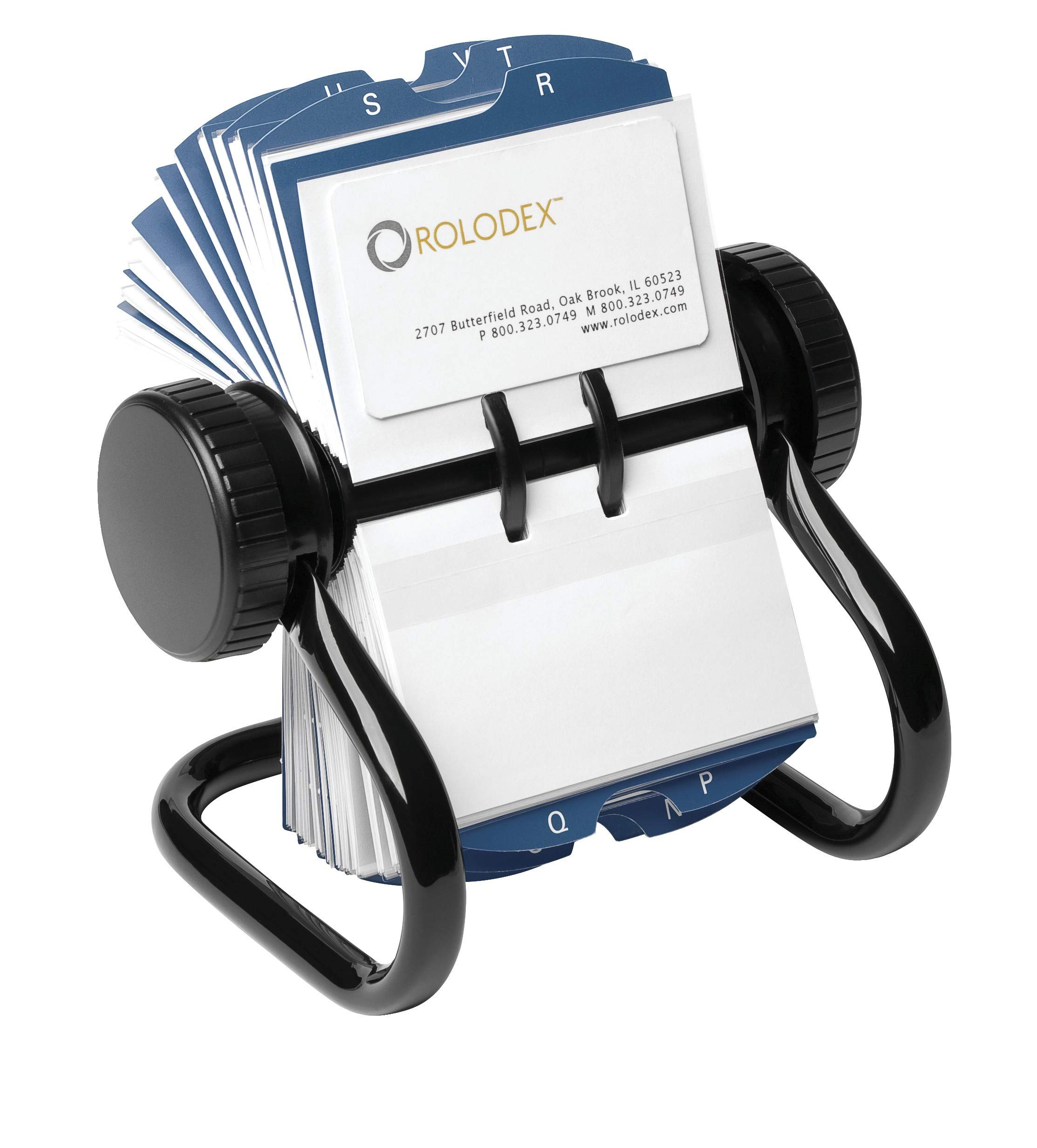 Rolodex Open Rotary Business Card File with 200 25/8 by 4 inch Card