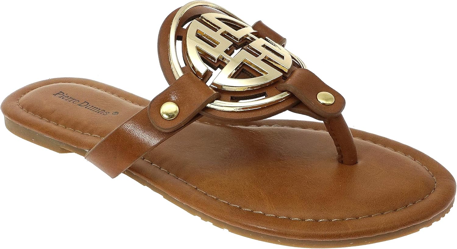 Amazon.com | Pierre Dumas Women's Limit-20 Sandal (8, Tan-24) | Sandals