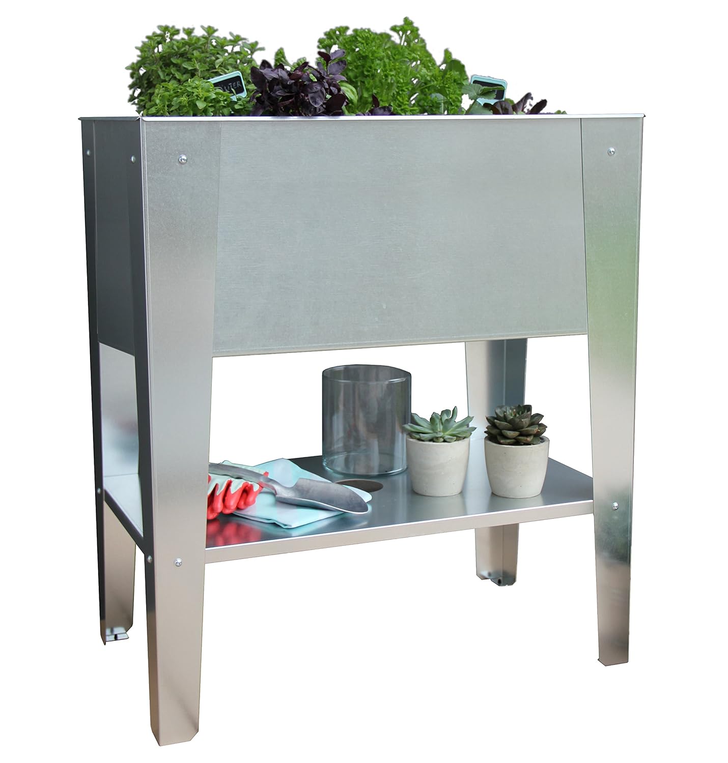 Geiger Metallbau BioDesign cama elevada Palatino 70x40x80 cm con ...