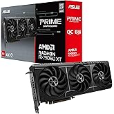 ASUS Prime Radeon™ RX 9060 XT 8GB GDDR6 OC Edition Graphics Card (PCIe 5.0, HDMI/DP 2.1, 2.5-Slot Design, axial-tech Fans, Du
