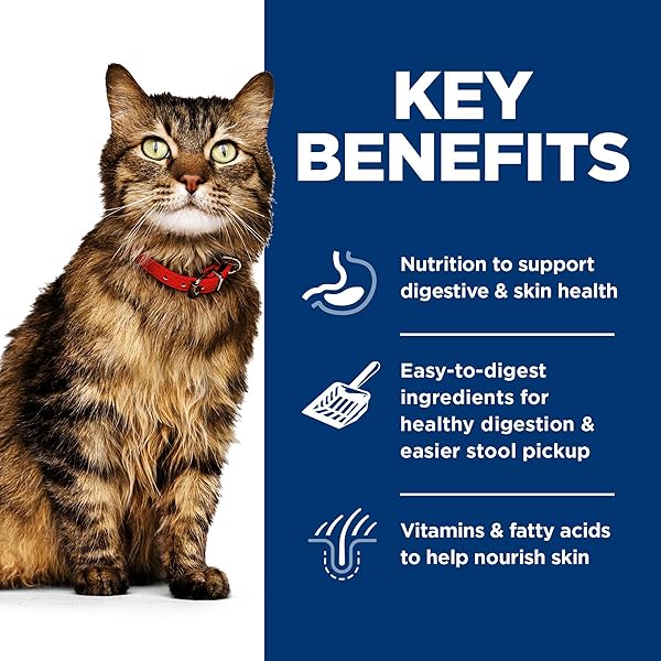 HILL’S SCIENCE DIET ADULT SENSITIVE STOMACH & SKIN WET CAT FOOD VARIETY PACK, TUNA & VEGETABLE, CHICKEN & VEGETABLE, 2.9 OZ. CANS, 12-PACK