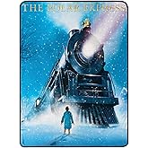 Northwest The Polar Express Christmas Train Engine Wonder Fleece Super Plush Throw Blanket 46" x 60" (117cm x 152cm)
