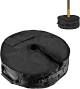 Straame Garden Parasol Base Weight Bag 40kg Sandfill 46x15x8cm view 2